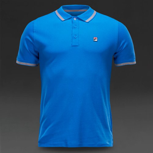 FILA Matcho 3 Short Sleeve Polo Ocean for Men